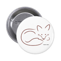 RedFox Pin's Avec Agrafe
