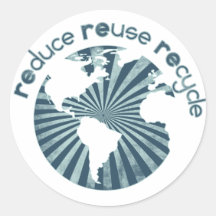 Réduisez la réutilisation réutilisent les ressourc autocollants