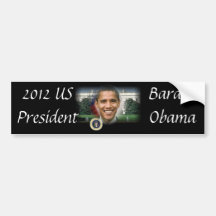 Réélection 2012 du Président Obama Adhésifs Pour Voiture