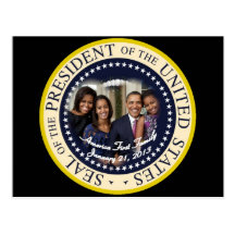 Réélection 2012 du Président Obama Carte Postale