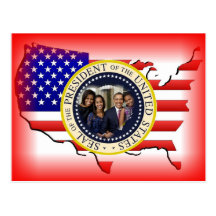 Réélection 2012 du Président Obama Carte Postale