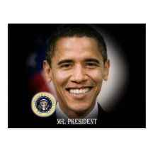 Réélection 2012 du Président Obama Carte Postale