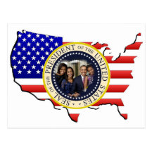 Réélection 2012 du Président Obama Carte Postale
