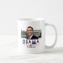 Réélisez la vitesse du Président Obama Election 20 Mugs