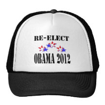 Réélisez le chapeau de camionneur d'Obama Casquettes De Camionneur