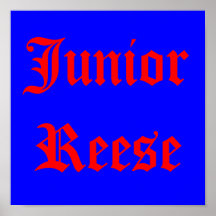 Reese junior posters