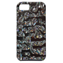 Réflexion en verre de cristaux coques iPhone 5 Case-Mate