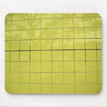 Réflexion jaune tapis de souris