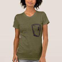 réfrigérateur de jungle t-shirt