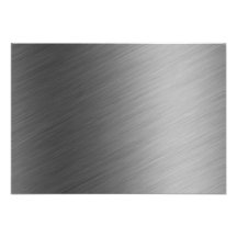 Regard en aluminium balayé en métal faire-parts