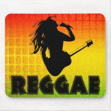 Reggae Rasta Rastafarian Mousepad jamaïcain Tapis De Souris
