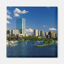 Région arrière de baie de Boston Aimant
