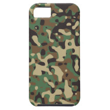 Région boisée Camo Coque iPhone 5 Case-Mate