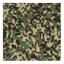 Région boisée Camo Découpages En Acrylique