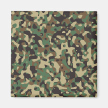 Région boisée Camo Magnets
