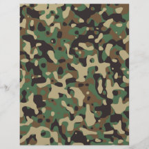 Région boisée Camo Prospectus En Couleur