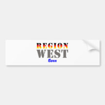 Région d'ouest - Bonn Adhésifs Pour Voiture