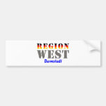 Région d'ouest - Darmstadt Adhésif Pour Voiture