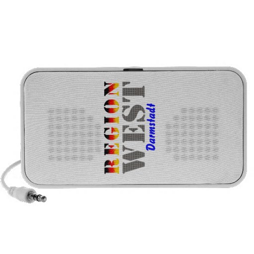 Région d'ouest - Darmstadt Haut-parleurs Mp3