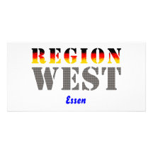 Région d'ouest - Essen Modèle Pour Photocarte