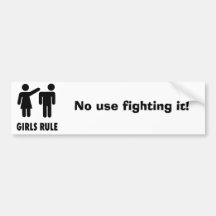 Règle de filles adhésifs pour voiture
