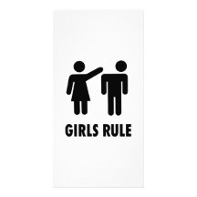 Règle de filles photocarte customisée