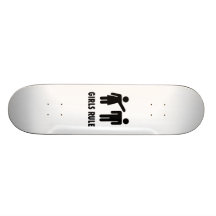Règle de filles plateaux de skate