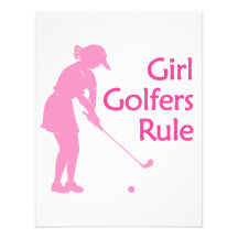 Règle de golfeurs de fille bristols