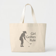 Règle de golfeurs de fille sac