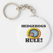Règle de HÉRISSONS ! Porte-clé