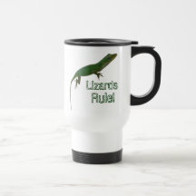 Règle de lézards ! tasses