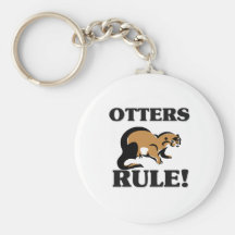 Règle de LOUTRES ! Porte-clef