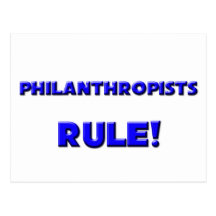 Règle de philanthropes ! cartes postales