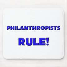 Règle de philanthropes ! tapis de souris
