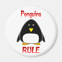 Règle de pingouins magnets