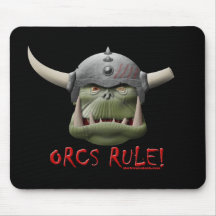 Règle d'Orcs ! Tapis De Souris