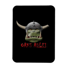 Règle d'Orks ! Magnet Souple