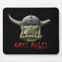 Règle d'Orks ! Tapis De Souris
