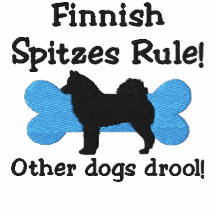 Règle finlandaise de Spitzes Polos Brodés