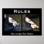 Règles - Demotivational de motivation Posters