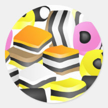 Réglisse Allsorts Adhésifs