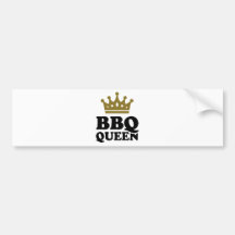 Reine de BBQ Autocollants Pour Voiture