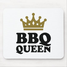 Reine de BBQ Tapis De Souris