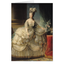 Reine de Marie Antoinette de la France, 1779 Cartes De Vœux