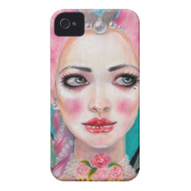Reine des abeilles de Marie Antoinette Coque iPhone 4
