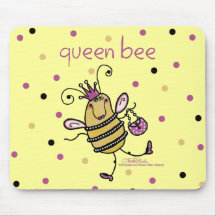 Reine des abeilles tapis de souris
