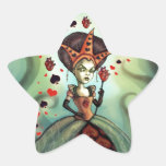 Reine des coeurs autocollants