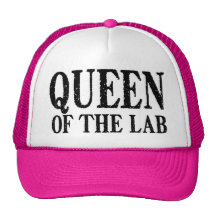 Reine du laboratoire - chapeau casquette de camionneur