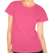 Reine du T-shirt rose de geeks de fille !