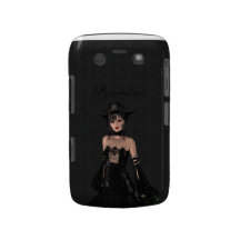 Reine gothique audacieuse de Blackberry belle Coque Case-Mate Blackberry